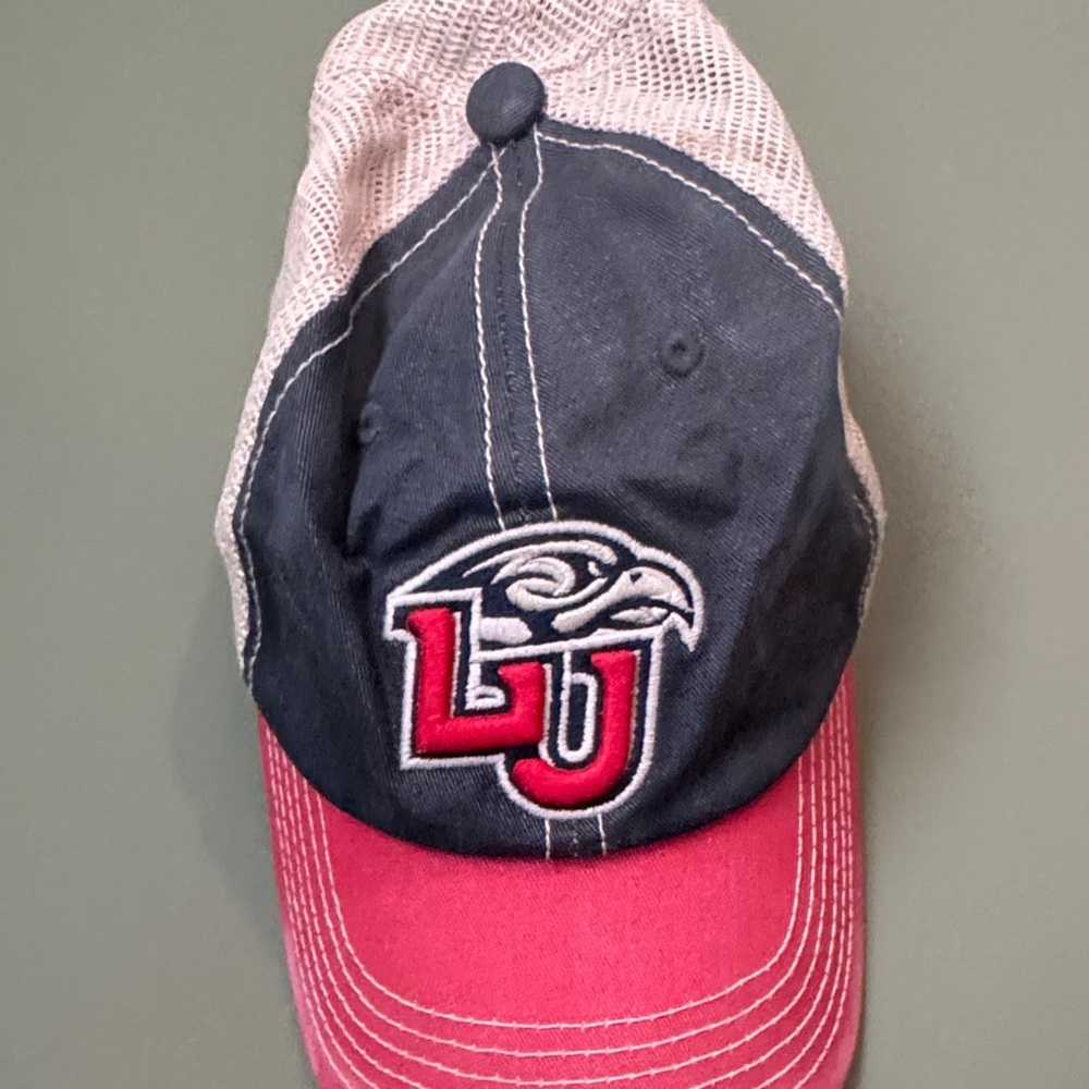 Red and Blue Cap with Logo